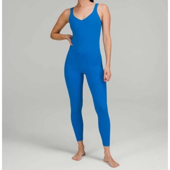 Lululemon Align Bodysuit Size 14 Poolside Nulu 25” Released 2022 RARE! - Picture 1 of 8